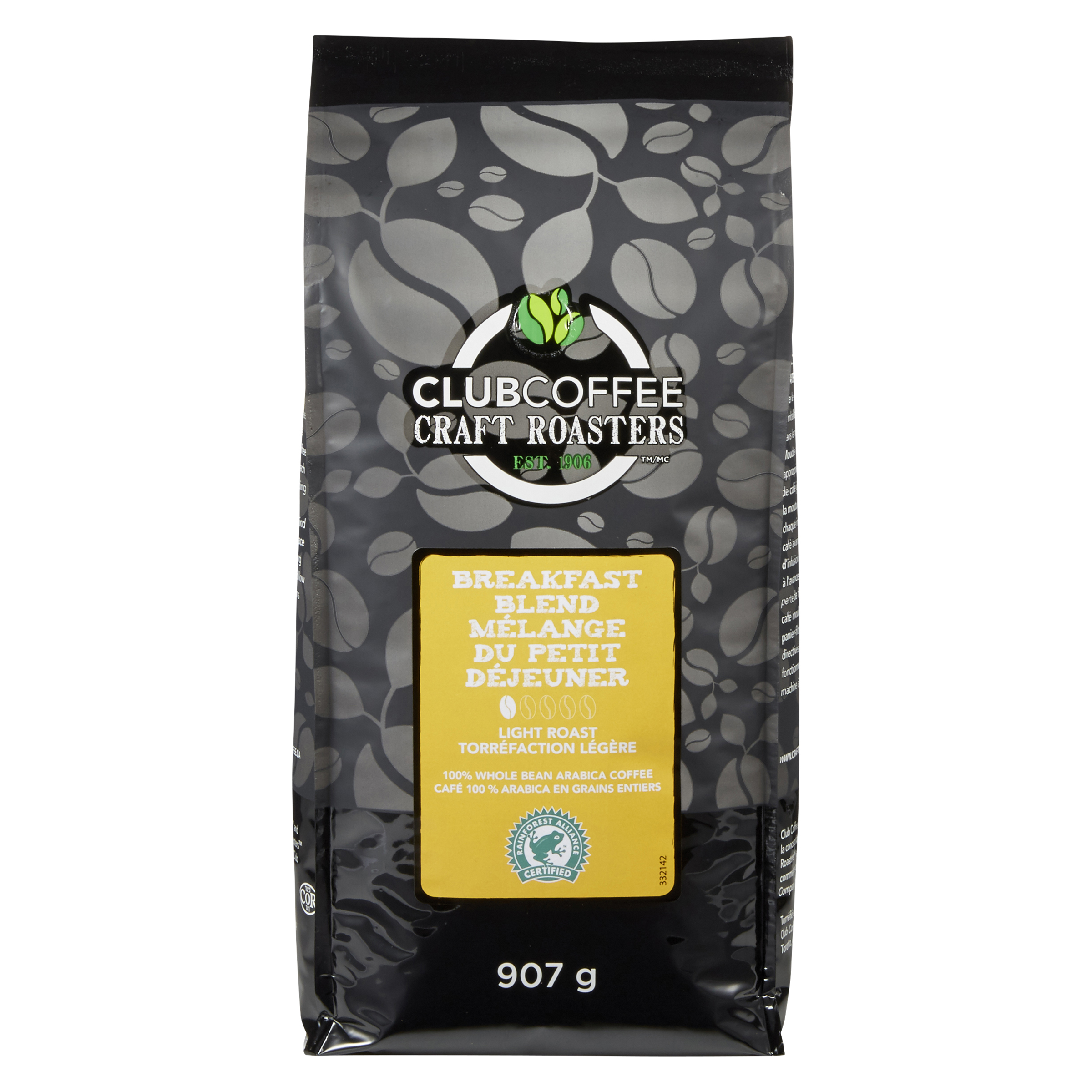 Craft Roasters Breakfast Blend Whole Bean Bag